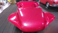 Red Metal Flake Nostalgia 2-Seater Dune Buggy