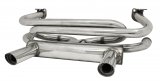 Stainless Steel 2-Tip Exhaust System