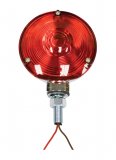 H.D. OFF ROAD ROUND TAIL LIGHT RED LENS, PR