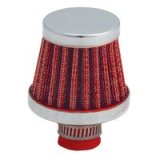 Triangle Oil Breather Filter - Red