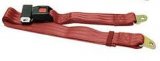 2-Point Lap Seat Belts - Red