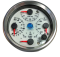4" GPS Speedometer/Tachometer/Oil Press/Oil Temp/Fuel/Volts Quad Gauge Package  w/Turn Signal & High Beam Indicators