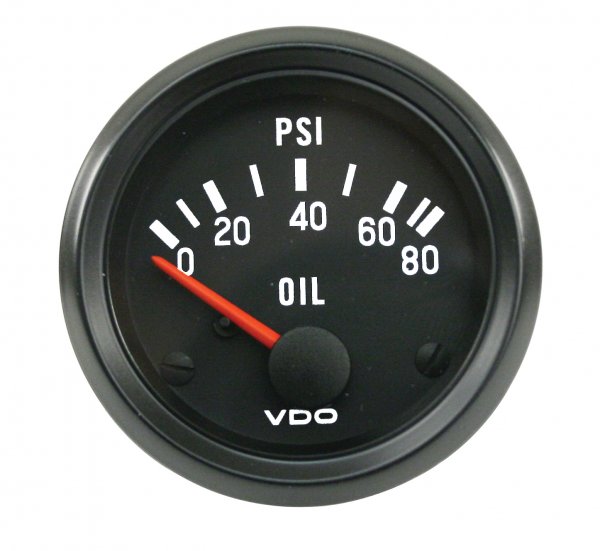 Oil Pressure Gauge 0-80 PSI